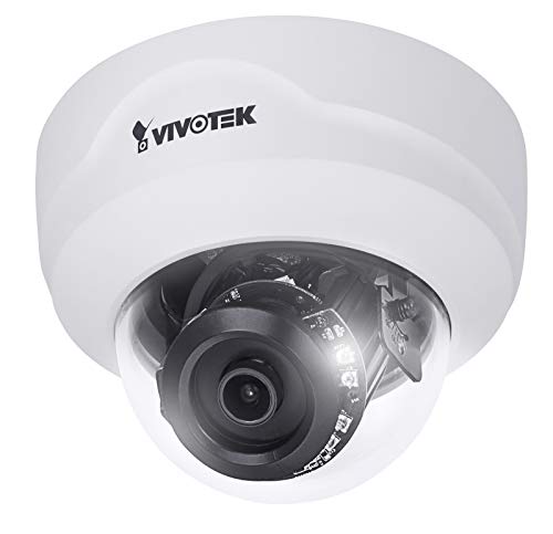 Vivotek Fixed Dome IP Kamera 2MP, Indoor, IR, PoE, 2,8mm, IP66 Schwarz von VIVOTEK