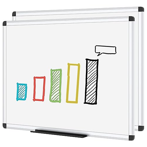VIZ-PRO Whiteboard - mit Alurahmen, nicht magnetisch - 2er Pack 120 x 90 cm VIZ-PRO Whiteboard - mit Alurahmen, nicht magnetisch - 2er Pack 120 x 90 cm von VIZ-PRO