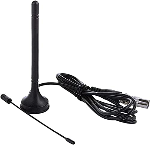 TV-Antenne, TV-Antenne, Indoor-TV-Antenne, DVB-T Fernseher DTA-180, tragbare TV-Antenne für den Innen- und Außenbereich, Freeview, TV-Antenne, unterstützt 1080p für VHF/UHF-TV-Signale von VJK