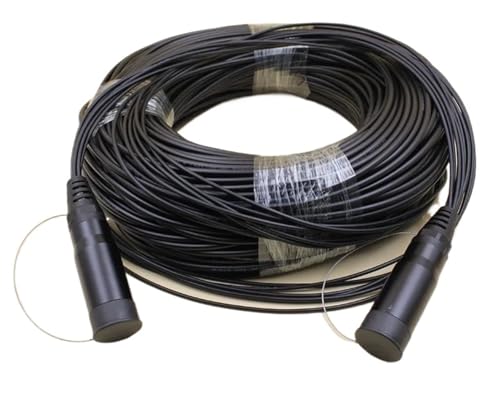 VJSUWI 4 kerne TPU Outdoor Jumper 350m-500m 5mm LC-LC SC FC ST Fiber Optic Patchkabel LSZH wasserdicht SM Gepanzerte Kabel Singlemode FTTH(SC-SC TPU 500m) von VJSUWI