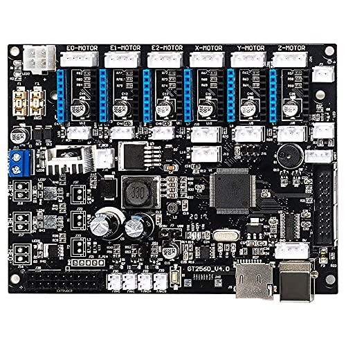 GT2560 V4.0 Motherboard verwendet für A10, A10M, A10T, A20, A20M und A20T 3D-Drucker (Farbe: China, Größe: für A10M) von VLIZO