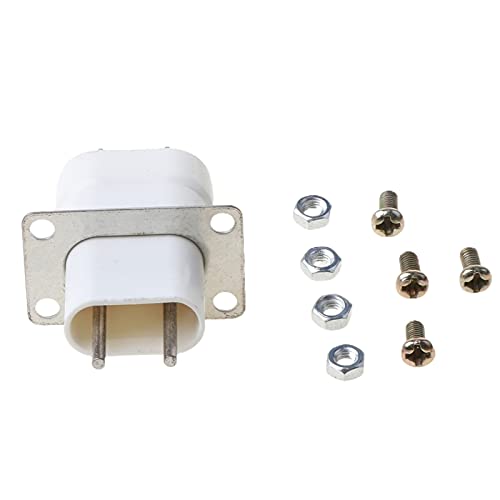Home Elektronische Mikrowelle Magnetron Filament 4 Pin Socket Converter Weiß Home Elektronische Mikrowelle Magnetron Filament 4 Pin Socket Converter Weiß von VLIZO