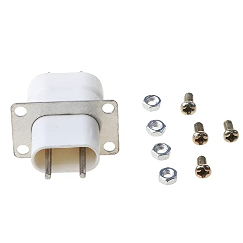 Home Elektronische Mikrowelle Magnetron Filament 4 Pin Socket Converter Weiß von VLIZO