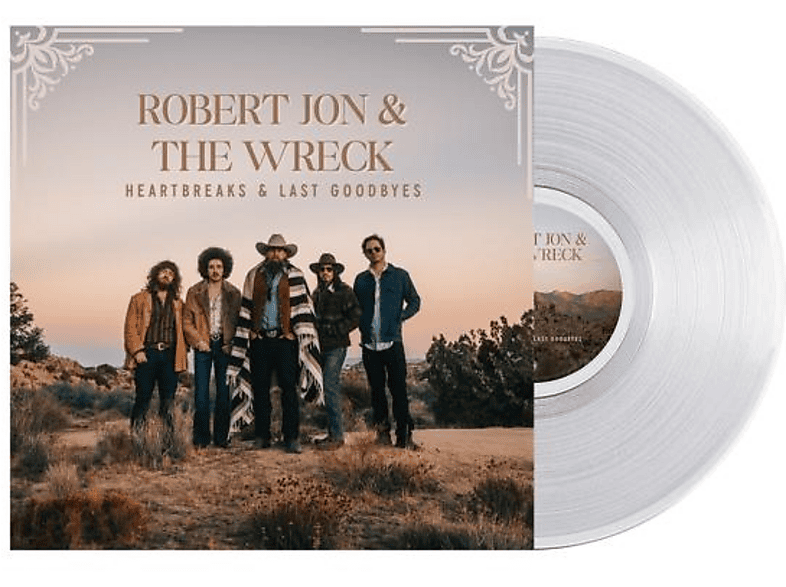 Robert Jon & The Wreck - Heartbreaks Last Goodbyes (Ltd.Crystal Clear LP) (LP (analog)) von VMG/JOURNE