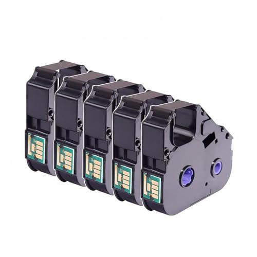 VMHPMLGV 5/20pcs kompatibel Kompatibel mit Druckermodelle MK2600 MK2500 MK2100 MK2000 MK1500 MK1100 Mark 1 Pro M-11c M-1std LB-200BK MK-RS100B PT-200BK(5pcs) von VMHPMLGV