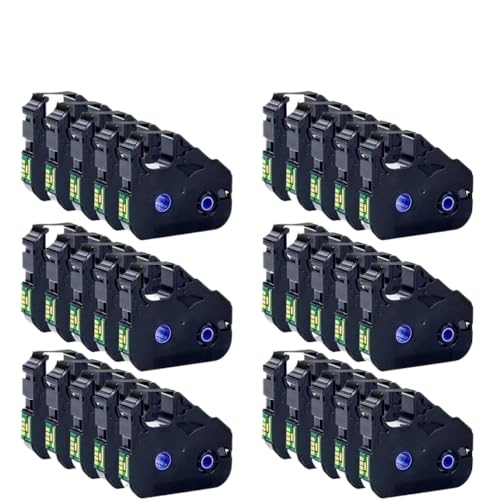 VMHPMLGV LB-200BK Ribbon kompatibel mit Etikettendruckern M-1STD M-1pro C-510T 210T 210E 500T 200e 100T in Packungen von 5 bis 40 Stück(LB-200BK 30pcs) von VMHPMLGV