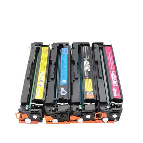 VMHPMLGV Tonerpatrone 206A 207A Kompatibel mit Laserdrucker M255 M255DW M255NW MFP M282NW M283FDW M283FDN mit Chip W2110A W2210A(CN 206A-4color) von VMHPMLGV