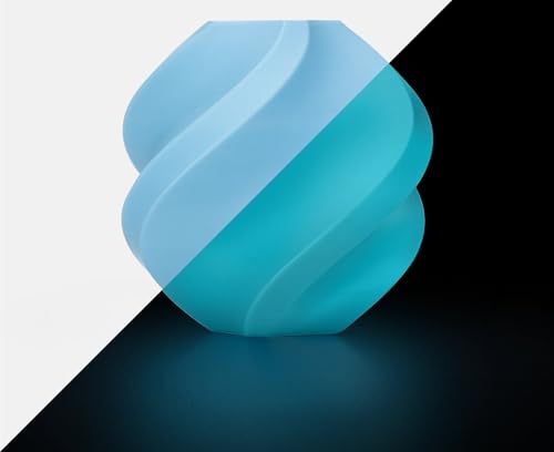 Geeignet for Glow PLA Leuchtfilament AMS-kompatibles leuchtendes 3D-Druckfilament 1KG PLA Glow 3D-Druckmaterial(Glow Blue 1KG) von VNYRVZA