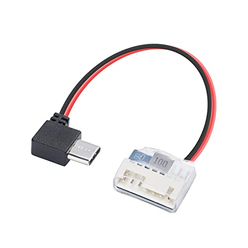 VOANZO 2 Stück 90 ° Typ C auf 5 V Balance-Stecker Ladekabel für GoPro Hero 6/7/8/9/10 für 7,6–12,7 cm FPV-Drohne von VOANZO