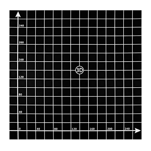 VOANZO 300 x 300 mm Druckplattform-Aufkleber, bauende Oberfläche, mit passendem 3D-Drucker-Zubehör VOANZO 300 x 300 mm Druckplattform-Aufkleber, bauende Oberfläche, mit passendem 3D-Drucker-Zubehör von VOANZO