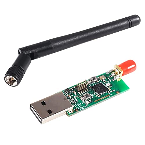 VOANZO CC2531 USB-Protokoll-Analyzer mit Sniffer Antenne für Home Assistant Open HAB, USB CC2531 BT 4.0 Protokollanalyzer von VOANZO