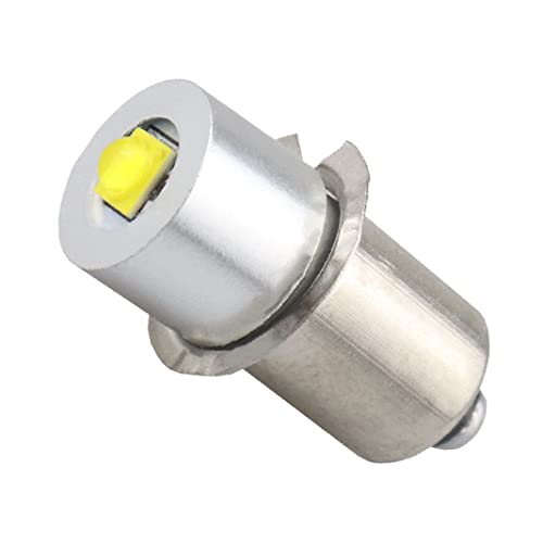 VOANZO LED-Taschenlampe, 6 V, weißes Licht, 3 W, P13.5S, Ersatz für Dewalt Taschenlampe MAGLITE LED-Taschenlampe, 2 Stück von VOANZO