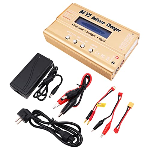 VOANZO LiPo 1S-6S Balance Discharger Digitales Ladegerät für NiMH NiCD Li-Fe Akkus mit LCD Display Hobby Tamiya JST EC3 Hitec Deans Ports VOANZO LiPo 1S-6S Balance Discharger Digitales Ladegerät für NiMH NiCD Li-Fe Akkus mit LCD Display Hobby Tamiya JST EC3 Hitec Deans Ports von VOANZO