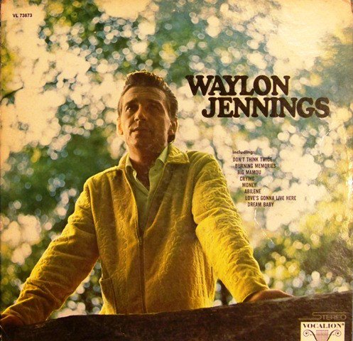 waylon jennings (VOCALION 73873 LP) von VOCALION