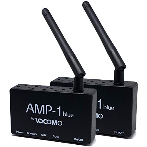 AMP-1 Blue - Bluetooth TWS Verstärker mit aptX™ (Paar) von VOCOMO