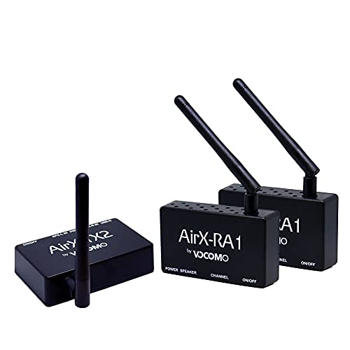 VOCOMO AirX-RearKit Hires Audio-Funksystem für Passive (Surround) Lautsprecher im 5.1 Heimkino von VOCOMO GmbH