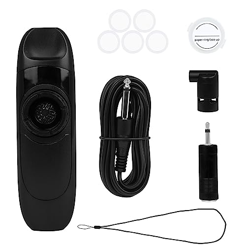 VOCUE Kazoos Elektrisch Erwachsene Kazoo mit 5 Flötenmembranen, Kazoos mit Einstellbarem Ton für Gitarre, Ukulele, Violine, Klavier von VOCUE