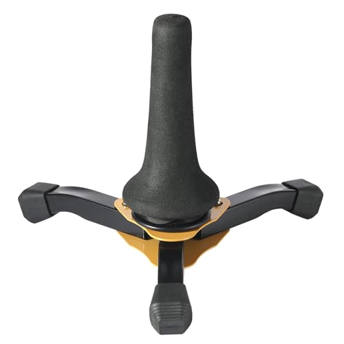 VOCUE Klappbarer Saxophonständer für Saxophon, Tenorsaxophonständer, verstellbarer Stativhalter, Saxophonhalter, tragbare Basis von VOCUE