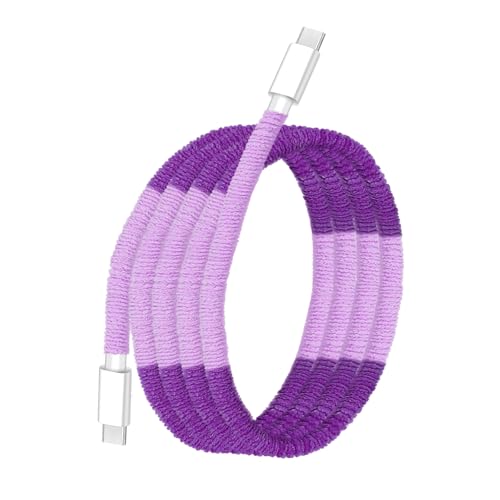 VOFOLEN USB C zu iPhone Ladekabel 1m USB C Lila Flauschiges Design mit Flauschiges USB C Kabel für iPhone 16 Pro,Samsung Galaxy S24 A54 iPad Air 5 Mini MacBook Air Tablets,Lila VOFOLEN USB C zu iPhone Ladekabel 1m USB C Lila Flauschiges Design mit Flauschiges USB C Kabel für iPhone 16 Pro,Samsung Galaxy S24 A54 iPad Air 5 Mini MacBook Air Tablets,Lila von Vofolen