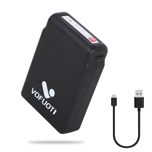 VOFUOTI MAX 7,4 V Powerbank-Akku für Heizkissen, 10.000 mAh, wiederaufladbar, tragbar von VOFUOTI MAX
