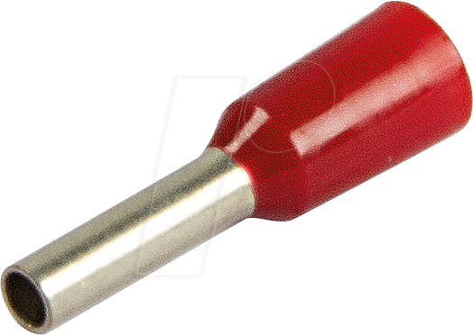 VT AEHUL 1,0-12 - Aderendhülsen, Ø 1,0 mm², 12 mm, rot, 100er-Pack von VOGT AG