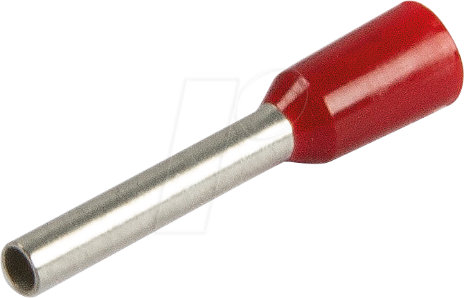 VT AEHUL 1,0-16 - Aderendhülsen, Ø 1,0 mm², 16 mm, rot, 100er-Pack von VOGT AG