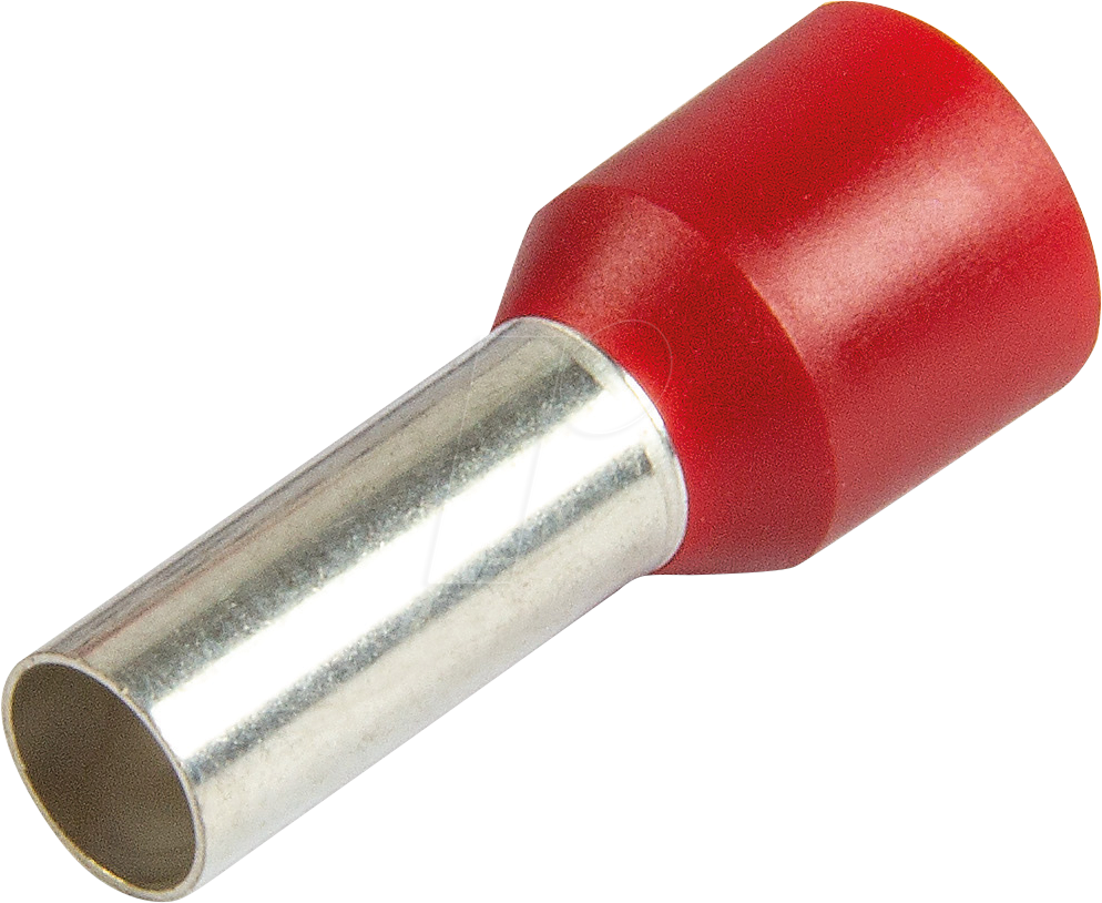 VT AEHUL 10,0-22 - Aderendhülsen, Ø 10,0 mm², 22 mm, rot, 100er-Pack von VOGT AG