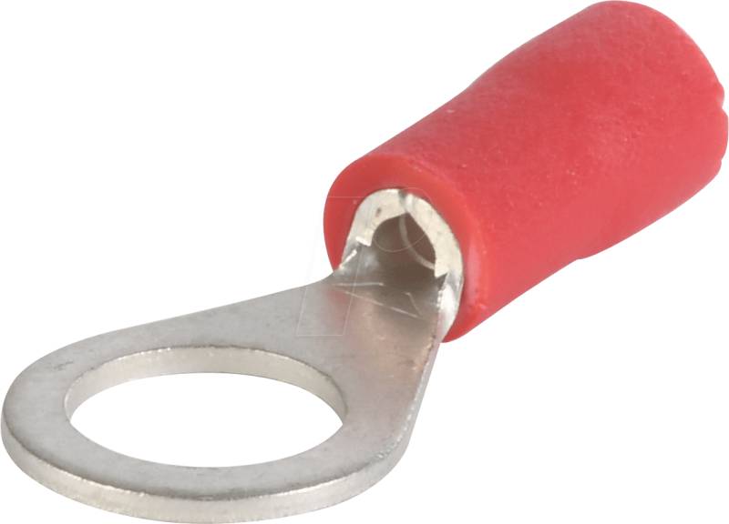 VT RK-R-6 - Ring-Kerbschuhe, für M6, rot von VOGT AG