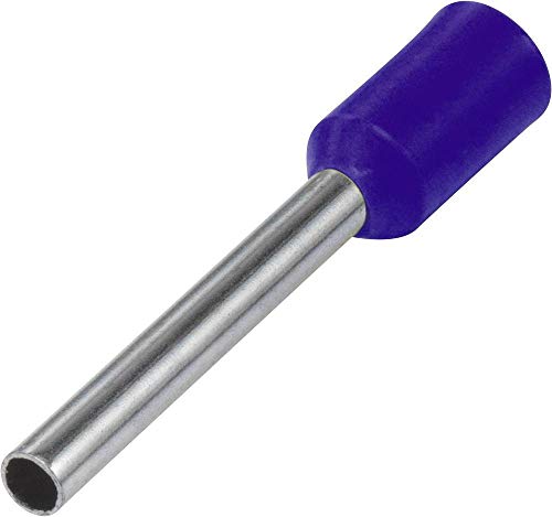 Vogt Verbindungstechnik 460508 Einzelendhülse, 2,50 mm² x 8 mm, teilweise isoliert, blau, 100 Stück Vogt Verbindungstechnik 460508 Einzelendhülse, 2,50 mm² x 8 mm, teilweise isoliert, blau, 100 Stück von VOGT VERBINDUNGSTECHNIK