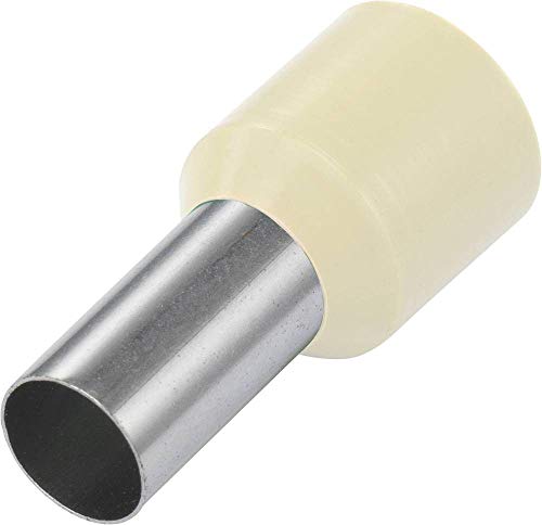 Vogt Verbindungstechnik 470912 Aderendhülse, 16 mm² x 12 mm, teilweise isoliert, elfenbeinfarben, 100 Stück Vogt Verbindungstechnik 470912 Aderendhülse, 16 mm² x 12 mm, teilweise isoliert, elfenbeinfarben, 100 Stück von VOGT VERBINDUNGSTECHNIK