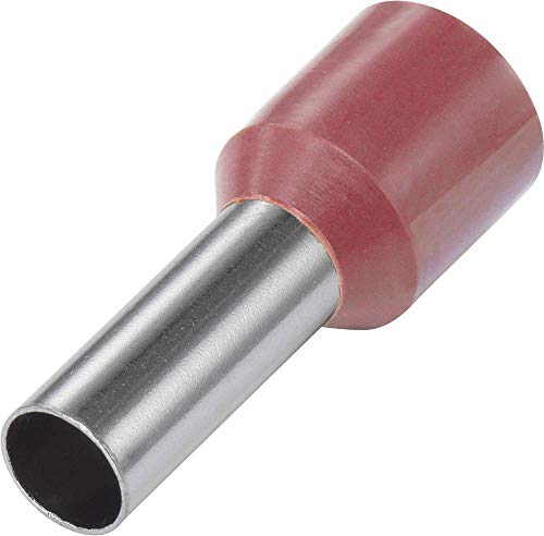 Vogt Verbindungstechnik 490812 Aderendhülse, 10 mm² x 12 mm, teilweise isoliert, rot, 100 Stück Vogt Verbindungstechnik 490812 Aderendhülse, 10 mm² x 12 mm, teilweise isoliert, rot, 100 Stück von VOGT VERBINDUNGSTECHNIK