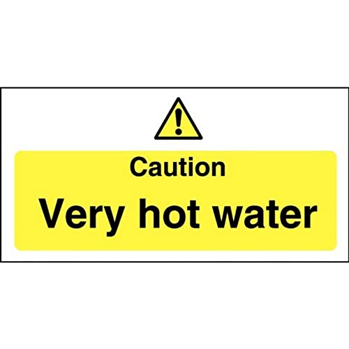 Caution Very Hot Water Sign (Self-Adhesive) von VOGUE