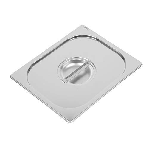 Vogue DW456 Strapazierfähiger Deckel für GN-Behälter 1/2, Edelstahl von VOGUE