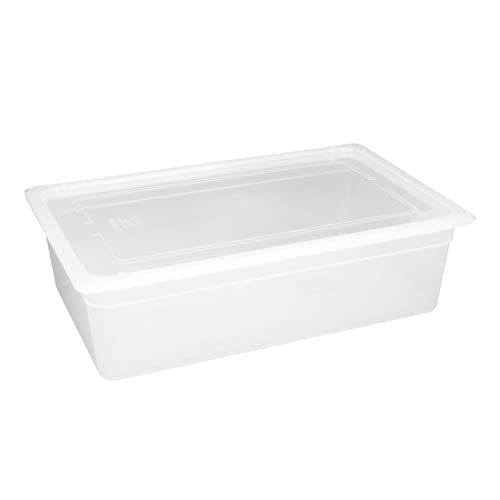 Vogue Polypropylene GN Pan 1/1 with Lid 150mm (H) 19.5Ltr (Pack 2) von VOGUE