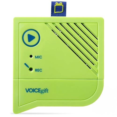 Voice Express Improved Voice Recorder Module for Personal Messages, 60 Second Audio Recorder for Picture Frames, Albums, scrapbooks, Books, Blankets, recordable Sound Module (1 Stück) von VOICEGIFT