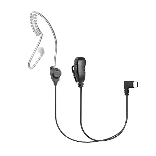 VOICEPING PTT Ohrhörer USB C – Ohrhörer mit PTT-Taste und Mikrofon (für Teams, Zello, und andere Walkie-Talkie-Apps auf Android-Smartphones), VPPTT1C von VOICEPING