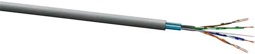 VOKA Kabelwerk 102582-00 Netzwerkkabel CAT 5e F/UTP 4 x 2 x 0.13mm² Grau Meterware von VOKA Kabelwerk