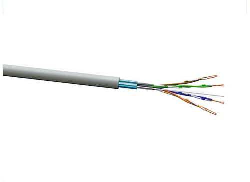 VOKA Kabelwerk 10258200-100 Netzwerkkabel CAT 5e F/UTP 4 x 2 x 0.128mm² Grau (RAL 7035) 100m von VOKA Kabelwerk