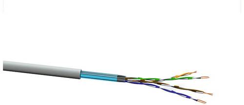 VOKA Kabelwerk 10308000-500 Netzwerkkabel CAT 5e F/UTP 4 x 2 x 0.205mm² Grau (RAL 7035) 500m von VOKA Kabelwerk