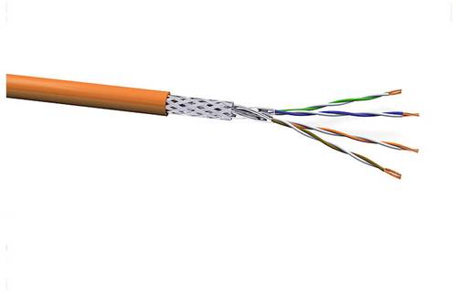 VOKA Kabelwerk 17020350-100 Netzwerkkabel CAT 7 S/FTP 4 x 2 x 0.259mm² Orange 100m von VOKA Kabelwerk