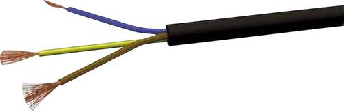 VOKA Kabelwerk H05VVF5X25 Schlauchleitung H05VV-F 5 x 2.5mm² Schwarz 100m von VOKA Kabelwerk