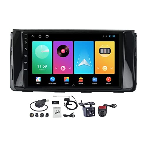 2 Din Autoradio Bluetooth mit DAB Navi Android 11 für Hyundai H350/Solati 2015-2021, 9 Zoll 1080P Touchscreen mit Carplay Android Auto Bluetooth Lenkradsteuerung FM AM RDS DAB+ Radio ( Size : M150S ) von VOLEMI