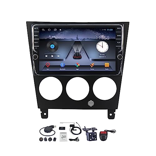 Android 11 Autoradio 2 Din Navigation system für Subaru Impreza GD GG 2002-2007 mit 9 Zoll Screen Mirror Link/CarPlay Android Auto/FM RDS DAB+ Radio/Lenkradsteuerung/Rückfahrkamera ( Size : K100S ) von VOLEMI