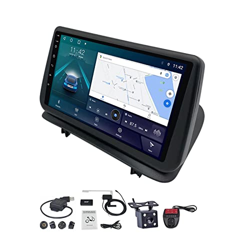 Android 11 Autoradio Stereo für Renault Clio 3 2006-2019, 9 Zoll Auto Radio Touch Display mit Carplay Android Auto/Bluetooth 5.0/FM RDS DAB+/Lenkradsteuerung/GPS + Rückfahrkamera ( Size : M200S ) von VOLEMI