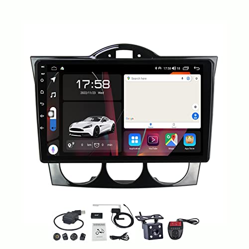 Kompatibel mit Autoradio GPS Navigation für Mazda RX8 2008-2021 mit 9 Zoll Display, Unterstützt Wireless Carplay Android Auto WiFi Bluetooth 5.0 DSP FM AM RDS Radio Lenkradsteuerung ( Size : M200S ) von VOLEMI