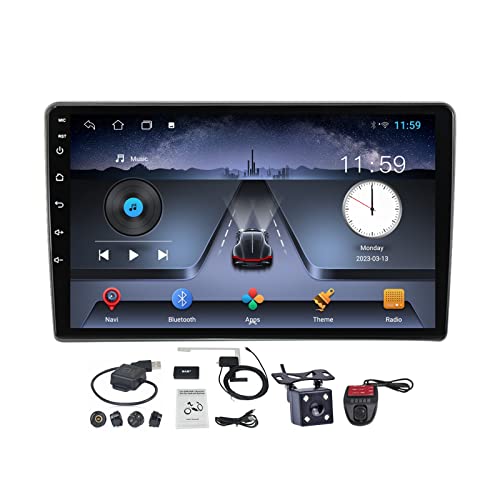 VOLEMI Android 11 Autoradio 2 DIN mit Bluetooth 5.0 Freisprecheinrichtung für Opel Zafira B/Astra H 2004-2014 mit Car-Play Android Auto, 9 Zoll Screen FM RDS DAB+ Radio/Rückfahrkamera (Size : M100S) von VOLEMI