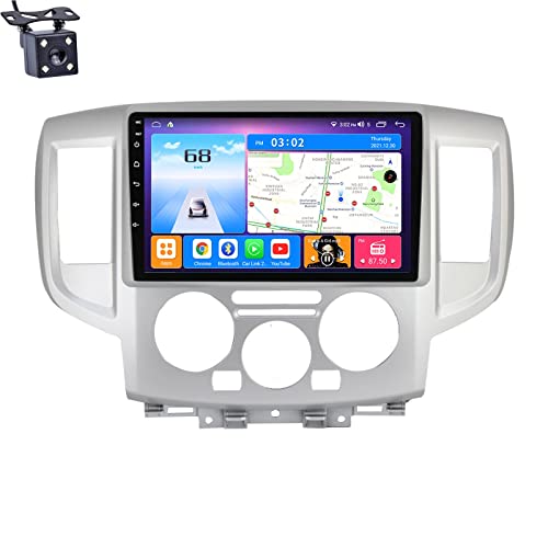 VOLEMI Android 12 Autoradio Double Din für Nissan NV200 2011-2018 9/9.5-Zoll Touchscreen unterstützt GPS Navigation FM RDS Radio Carplay Android Auto BT 5.1 Lenkradsteuerung (Size : M200S) von VOLEMI
