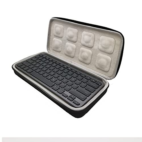 Flycoo Hart Tasche Schutzhülle für Logitech MX Keys Mini Kabellose Tastatur Reiseschutzhülle Etui Hard Travel Tragetasche für MX Keys Mini Minimalist Keyboard Made for Creators Größe 33*16*4 cm von VOLOHAS