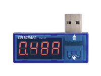 USB-Messadapter digital VOLTCRAFT PM-37 CAT I Anzeige (Zählerstände): 999 von VOLTCRAFT