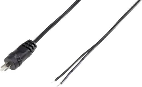 VOLTCRAFT 93015c94 Lautsprecher-Steckverbinder Stecker, gerade Polzahl (num): 2 Schwarz 1St. von VOLTCRAFT